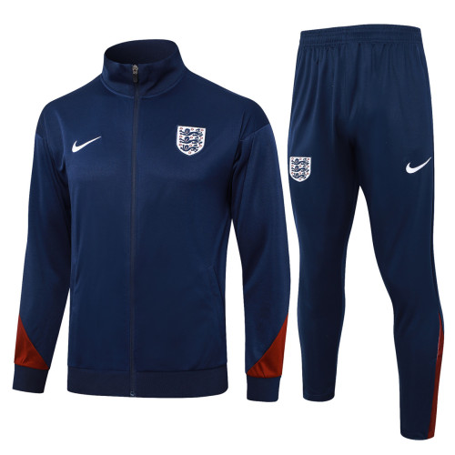 Mens England Jacket + Pants Training Suit Royal 2024