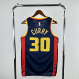 Mens Golden State Warriors Nike Navy 2024/25 Swingman Jersey - City Edition