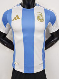24-25 Argentina Home Player Version Soccer Jersey
