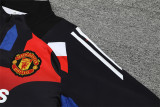 Mens Manchester United Training Suit Camouflage Black 2024/25