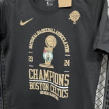 T278 Celtics Champions Black High Quality Casual T-Shirt