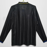 1993-1994 Man Utd Away Long sleeve Retro soccer jersey