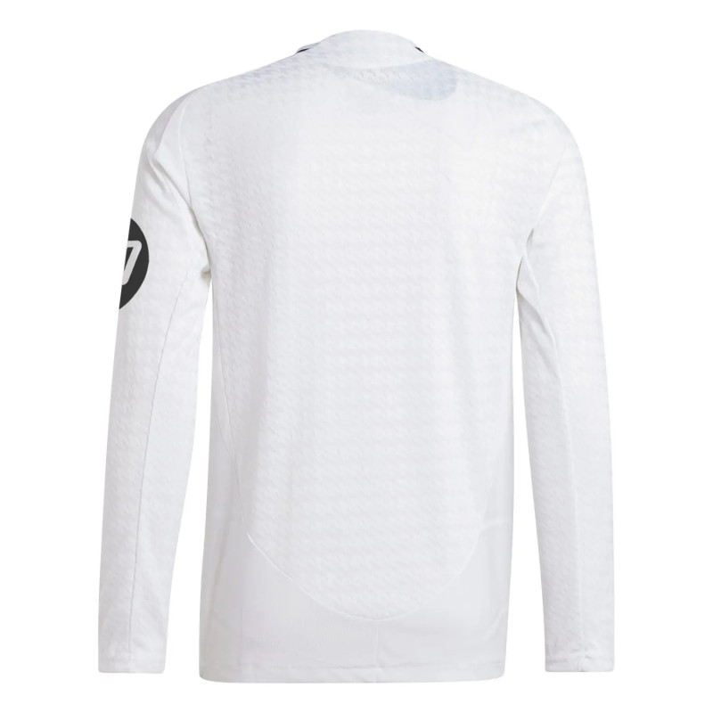 Mens Real Madrid Home Authentic Jersey Long Sleeve 2024/25 - Match