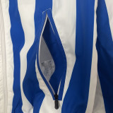 24-25 Porto Blue & White Double Sided Windbreaker