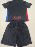 24-25  Barcelona  Away Kids Soccer Jersey