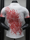 24-25 Japan 火焰Y3 White Special Edition Player Version Soccer Jersey