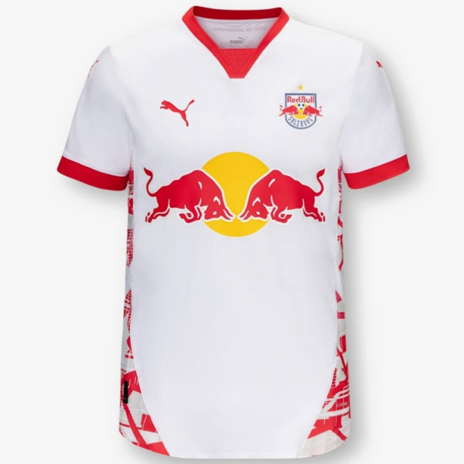 24-25 Salzburg FC Home Fans Soccer Jersey 萨尔斯堡红牛