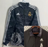 2023  Real Madrid  Black Double Sided Windbreaker