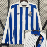 24-25 Porto Blue & White Double Sided Windbreaker