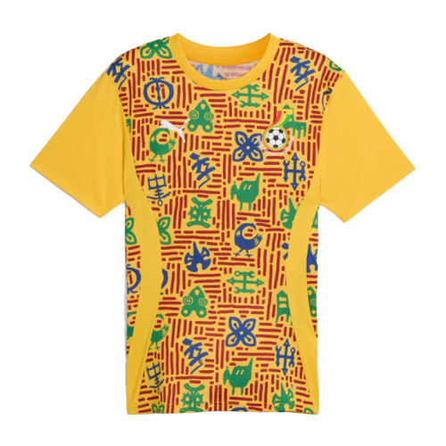 Mens Ghana Pre-Match Yellow Jersey 2025