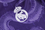 24-25 Real Madrid Purple Kids Half Pull Special Edition