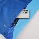 2024 AD Fancy Blue Jacket Tracksuit #AJ18