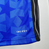 23-24 Magic McGRADY #1 Dark Blue Top Quality Hot Pressing NBA Jersey (Retro Logo)