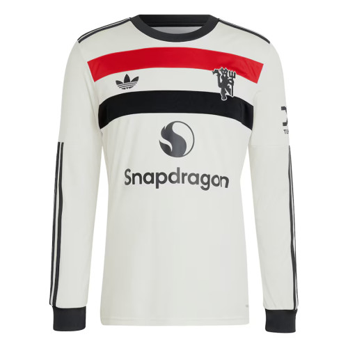 Mens Manchester United Third Jersey Long Sleeve 2024/25