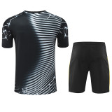 24-25 Mens Real Madrid  Black white Training Short Suit