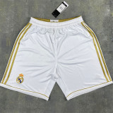 2011-2012  Real Madrid White Retro Shorts Pants