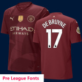 24-25 Man City Third Player Version Soccer Jersey