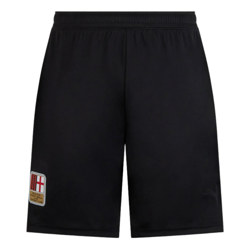 Mens AC Milan 125 Years Black Shorts 2024/25