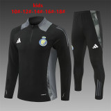 Kids Riyadh Al-Nassr Training Suit Black 2024/25