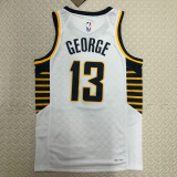 22-23 Indiana Pacers GEORGE #13 White Top Quality Hot Pressing NBA Jersey