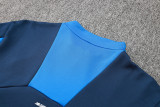 24-25 Porto Royal blue Half Pull Tracksuit