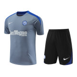 24-25 INT Grey Training Short Suit