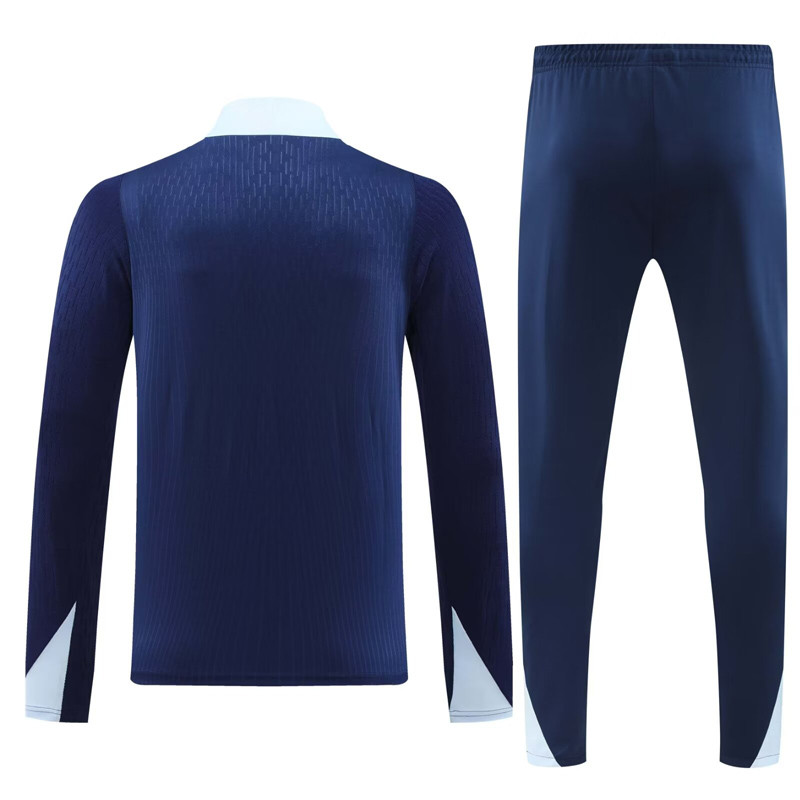 24-25 TOT Royal blue Half Pull Tracksuit (半拉链)