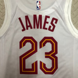 22-23 Cleveland Cavaliers JAMES #23 White Top Quality Hot Pressing NBA Jersey