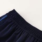 2024 AD Fancy Blue Kids Half Pull Tracksuit