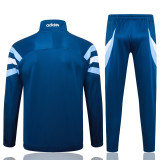 Mens Argentina Jacket + Pants Training Suit Blue 2024