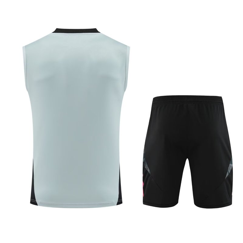 Mens Juventus Singlet Suit Grey 2024/25