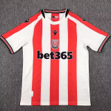 24-25 Stoke City Home Fans Soccer Jersey