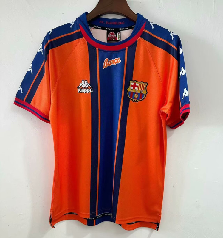 Mens Barcelona Retro Away Jersey 1997