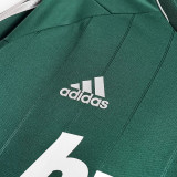2012-2013 Real Madrid Third Green Long Sleeve Retro Soccer Jersey