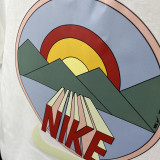 T235 NK White High Quality Casual T-Shirt