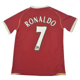 2006-2007 Man Utd Home Retro Soccer Jersey