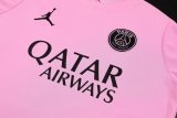 Mens PSG x Jordan Short Training Suit Pink 2024/25
