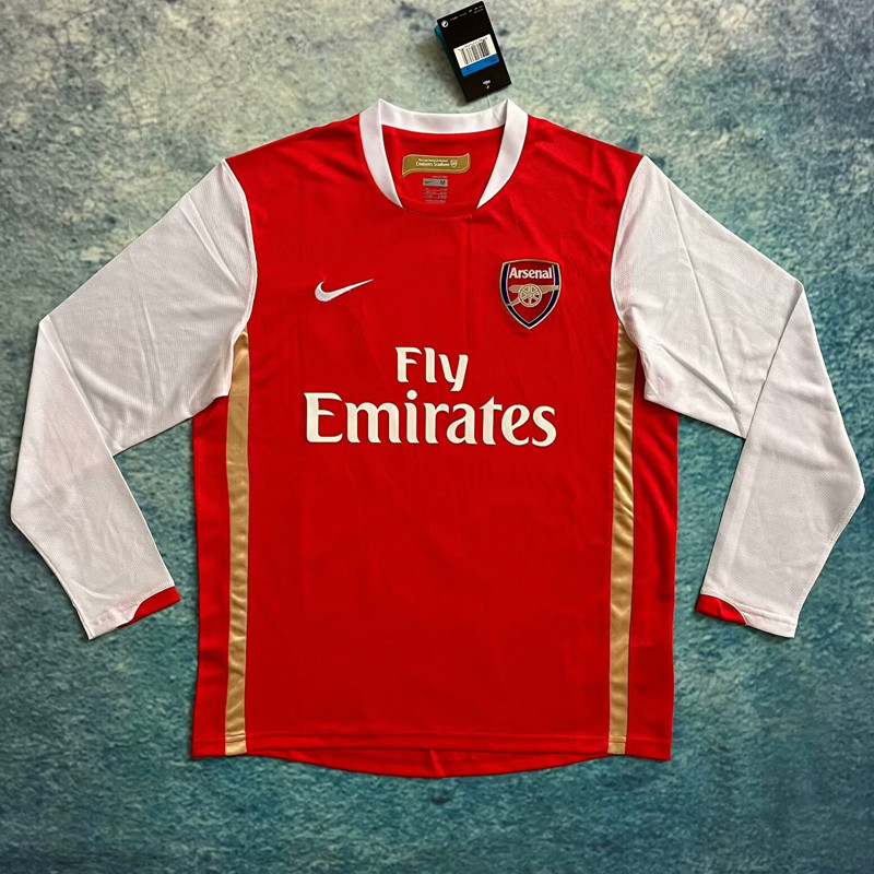 2006-2007 ARS Home Long Sleeve Retro Soccer Jersey