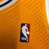 1997 LAKERS O’NEAL #34 Yellow Retro Top Quality Hot Pressing NBA Jersey