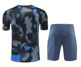 Mens Inter Milan Short Training Suit Grey 2024/25