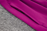 24-25 PSG Rose red Half Pull Tracksuit