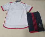 24-25 Flamengo Away Kids Soccer Jersey