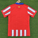 24-25  Atletico Madrid Home Fans Soccer Jersey
