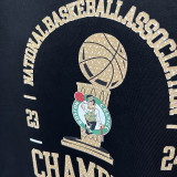 T278 Celtics Champions Black High Quality Casual T-Shirt