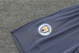 Mens Manchester City Short Training Suit Grey 2024/25