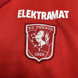 24-25 Twente FC Home Fans Soccer Jersey