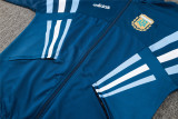 Mens Argentina Jacket + Pants Training Suit Blue 2024