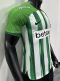 24-25 Atletico Nacional Home Player Version Soccer Jersey