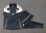 Kids Real Madrid Training Suit Grey 2024/25