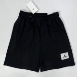 M001 Jordan Black Pure Cotton Fabric Casual Short Pants